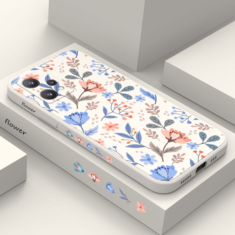 เคสโทรศัพท ์ สําหรับ OPPO Realme 11 10 Pro Plus 4G Romantic Garden Creative Design Cover