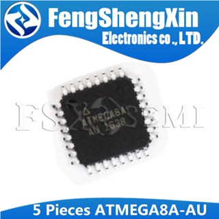 แฟลชไดร์ฟ ATMEGA8A-AU QFP ATMEGA8A TQFP MEGA8A-AU 8A-AU 8 ชิ้น พร้อมระบบคํา 8K ตั้งโปรแกรมได้ 5 ชิ้น ต่อชุด