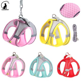 【CDDMPET】เสื้อกั๊ก ผ้าตาข่ายสะท้อนแสง สวมใส่สบาย สามารถปรับไ…