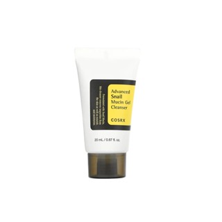 cosrx advanced snail mucin gel cleanser mini 20ml