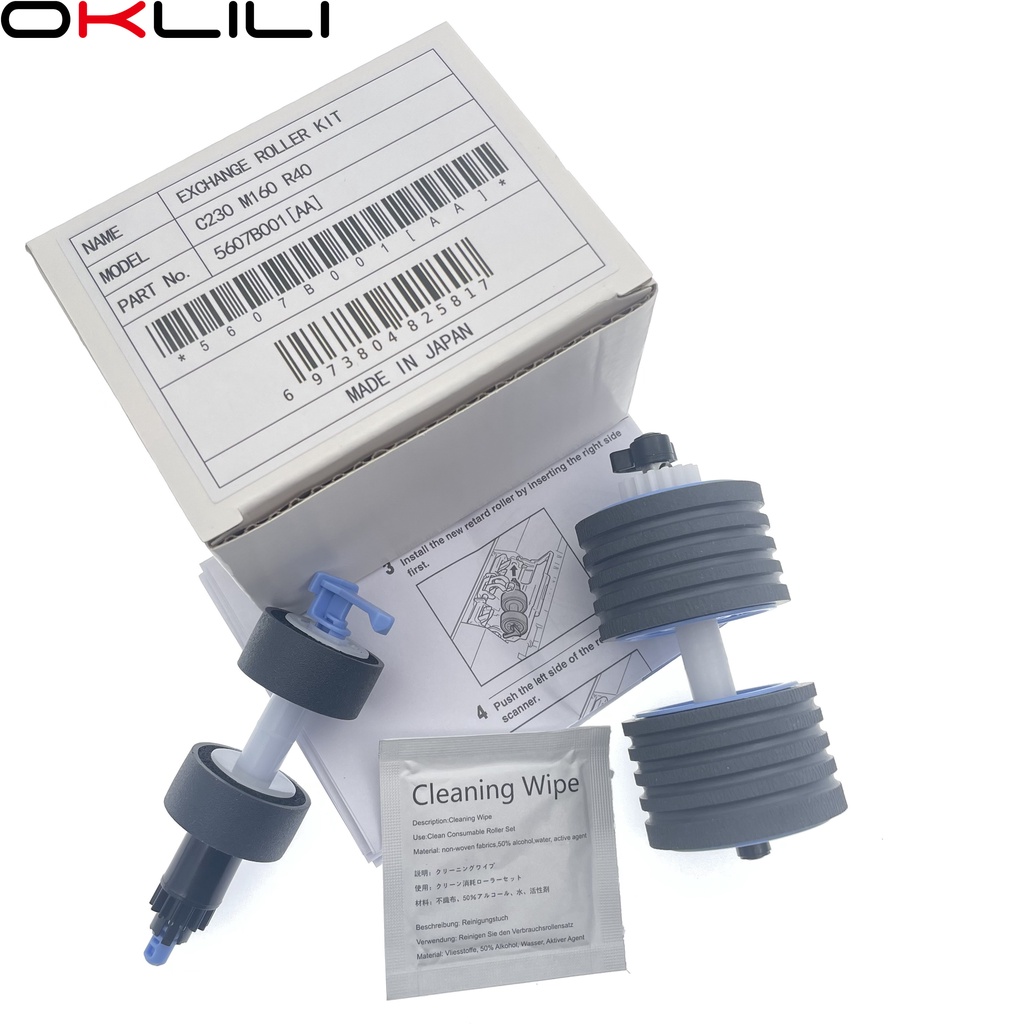 5SET X 5607B001 0697C003 9764B001 Exchange Pickup Roller สําหรับ Canon C230 C240 M160 M160II M260 S1