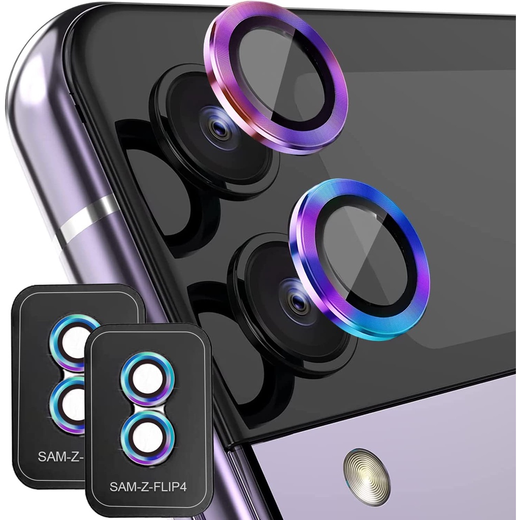 Eagle Eye เลนส์กล้องฟิล์มกระจกนิรภัยสําหรับ Samsung Galaxy Z Flip5 Flip6 Flip7 พร้อมตําแหน่งแผ่นหลังสําหรับ Galaxy Z Flip 7 6 5 Protector