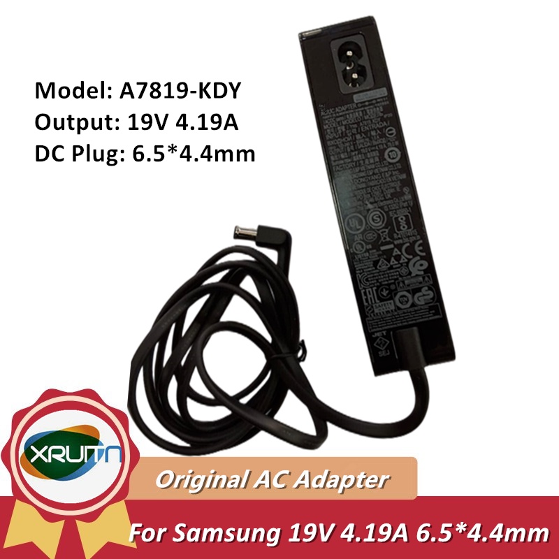 ใหม่ของแท้ A7819_KDY 19V 4.19A 78W อะแดปเตอร์ AC สําหรับ Samsung Monitor CF791 C34F791QW C34F791 แหล