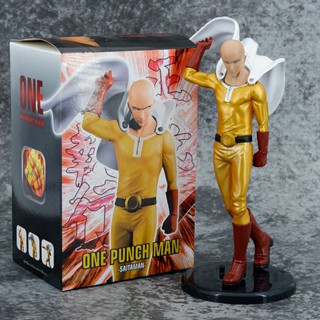 โมเดลฟิกเกอร์ PVC อนิเมะ ONE PUNCH-MAN Bald Saitama Sexy Tornado ขนาด 21 ซม. ของเล่นสําหรับเด็ก