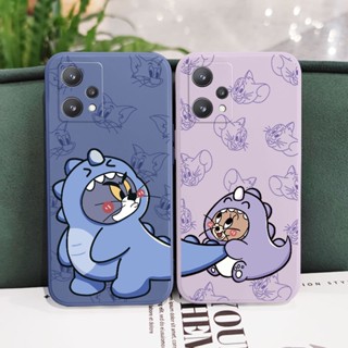 เคสโทรศัพท์มือถือ ลายไดโนเสาร์ สร้างสรรค์ สําหรับ OPPO Realme 10T 10 Pro Plus 4G