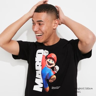 Uniqlo THE SUPER MARIO BROS MOVIE UT (เสื้อยืด แขนสั้น พิมพ์ลายกราฟฟิค) 8623