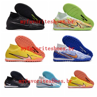 รองเท้าฟุตบอล Zoom Mercurial Superfly IX Elite IC TF สําหรับผู้ชาย 2023 chuteiras012