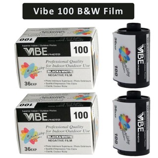 ฟิล์มติดกล้อง 100 องศา 2 ม้วน ISO 100 135 35 มม. 36EXP ม้วน สําหรับกล้อง VIBE 501F