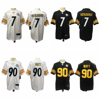 เสื้อกีฬาแขนสั้น ลายทีมชาติฟุตบอล NFL American Football Conference Pittsburgh Steelers 2022-23