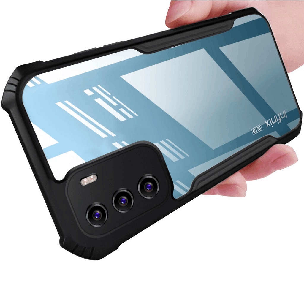 กันกระแทกเคสใส Infinix Zero 5G 2023 Zero 40 30 20 4G HOT 30i 30 20i 20S 20 12i 12 Play NFC GT 20 10 Pro ปลอกอะคริลิคฝาครอบเชลล์