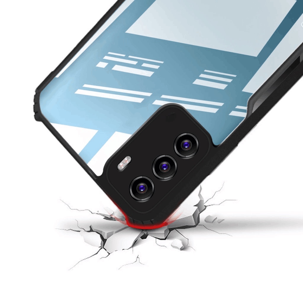 กันกระแทกเคสใส Infinix Zero 5G 2023 Zero 40 30 20 4G HOT 30i 30 20i 20S 20 12i 12 Play NFC GT 20 10 Pro ปลอกอะคริลิคฝาครอบเชลล์ - รูปที่ 4