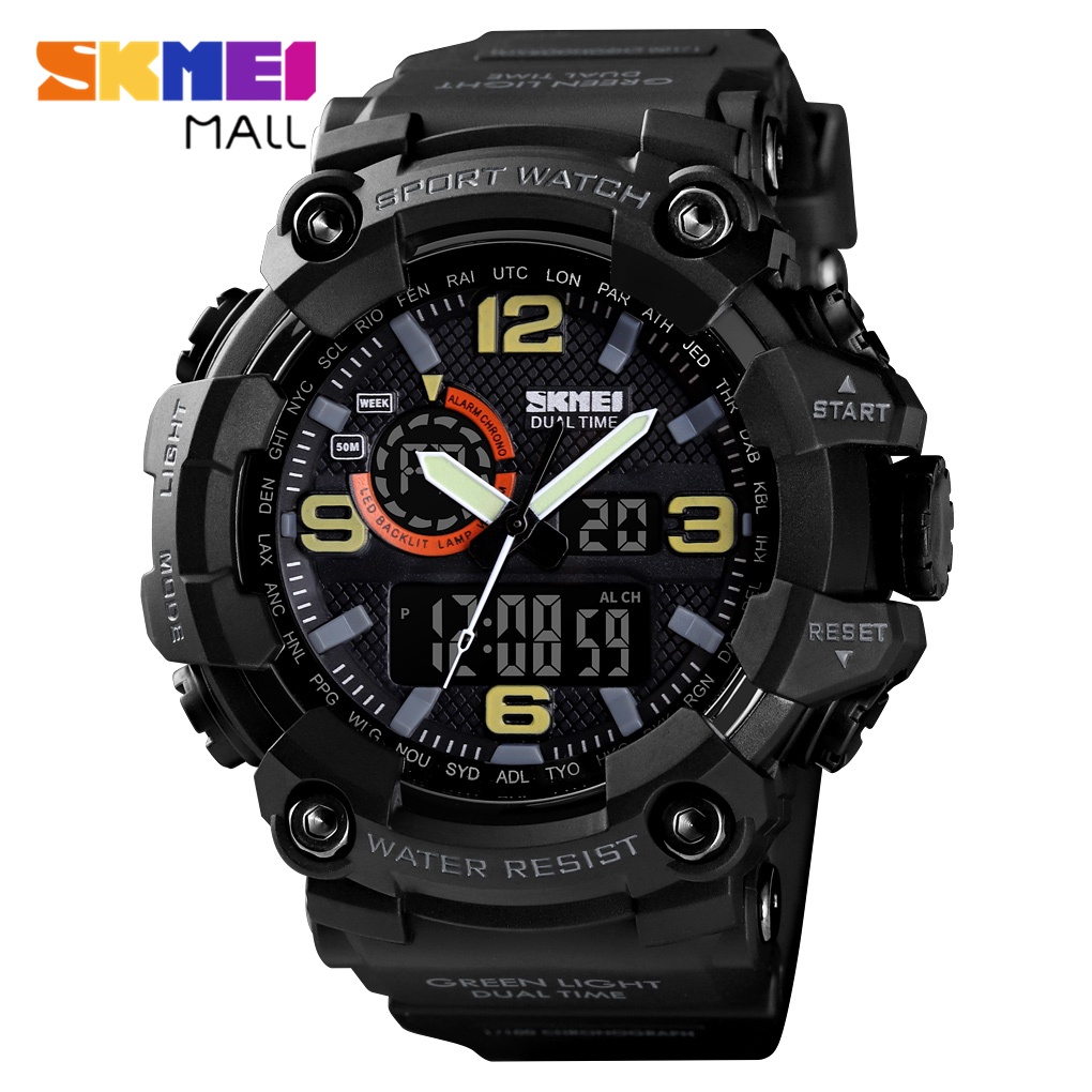 Skmei 1520 1637 สายดั ้ งเดิม ( สําหรับ SKMEI เท ่ านั ้ น ) - รูปที่ 3