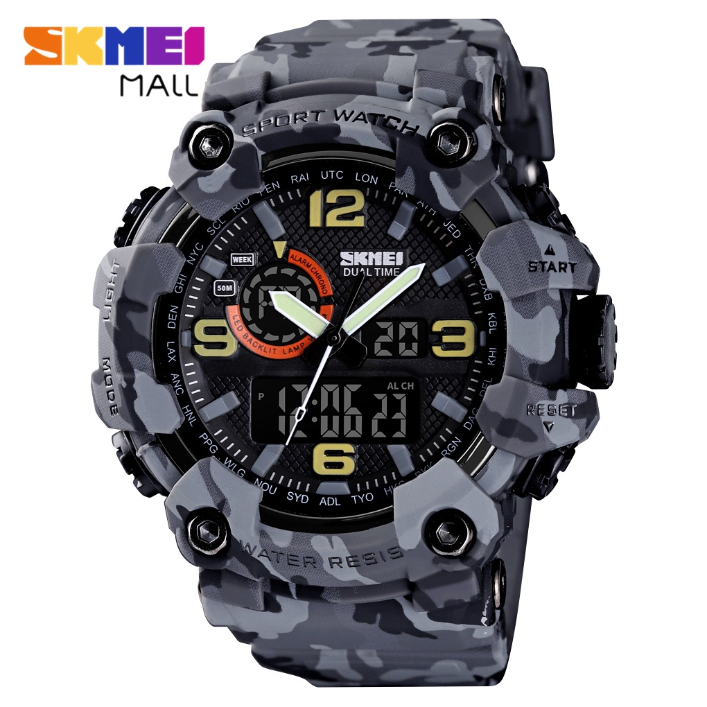 Skmei 1520 1637 สายดั ้ งเดิม ( สําหรับ SKMEI เท ่ านั ้ น ) - รูปที่ 6