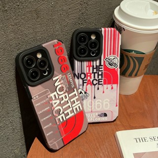 เคสโทรศัพท์มือถือหนัง ลาย The North Face สําหรับ iphone 14 Pro Max i14 14Pro 13 Pro Max i13 13pro 11 Pro Max i11 X XR Xs Max 7plus 8plus 12Pro 12 Pro Max