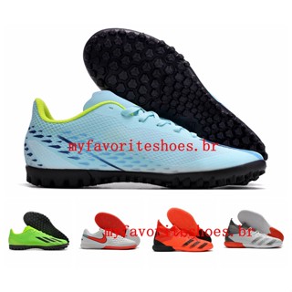 X GHOSTED.4 TF รองเท้าฟุตบอล Tiempo Lunar Legend VIII Pro IC .3 Tuf Cleats012 สําหรับผู้ชาย