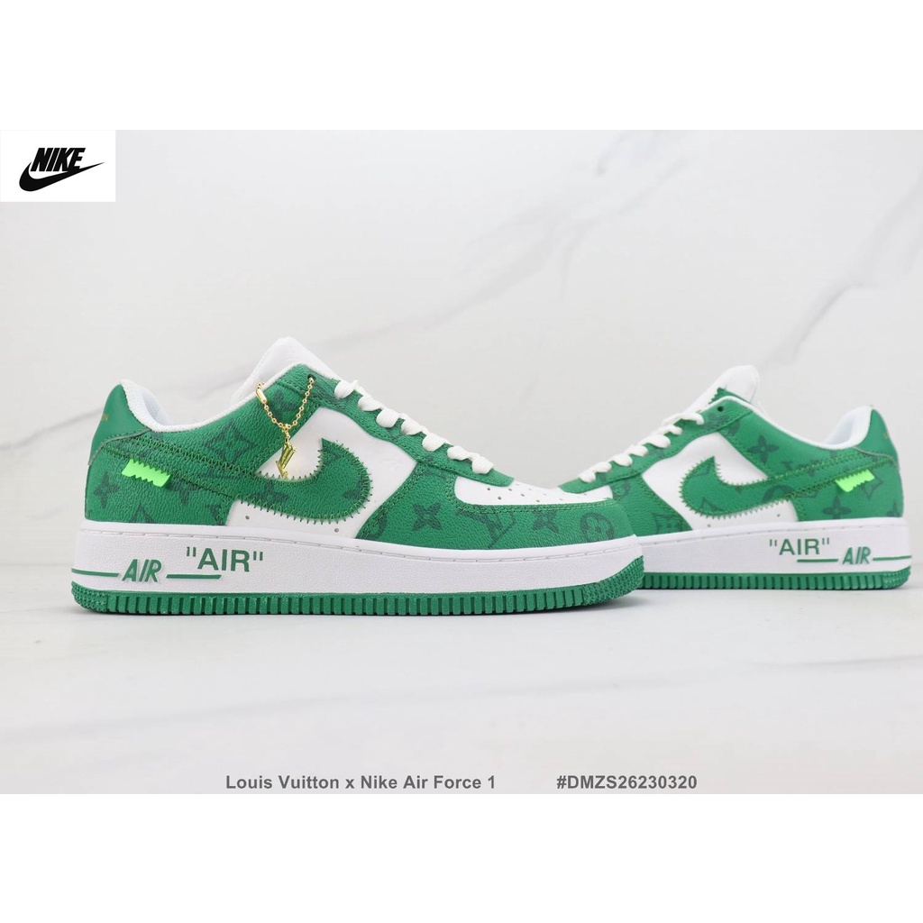 Original Louis Vuitton x Nike Air Force 1 Louis Vuitton Co branded Low Top Plank Shoe Classic Casual