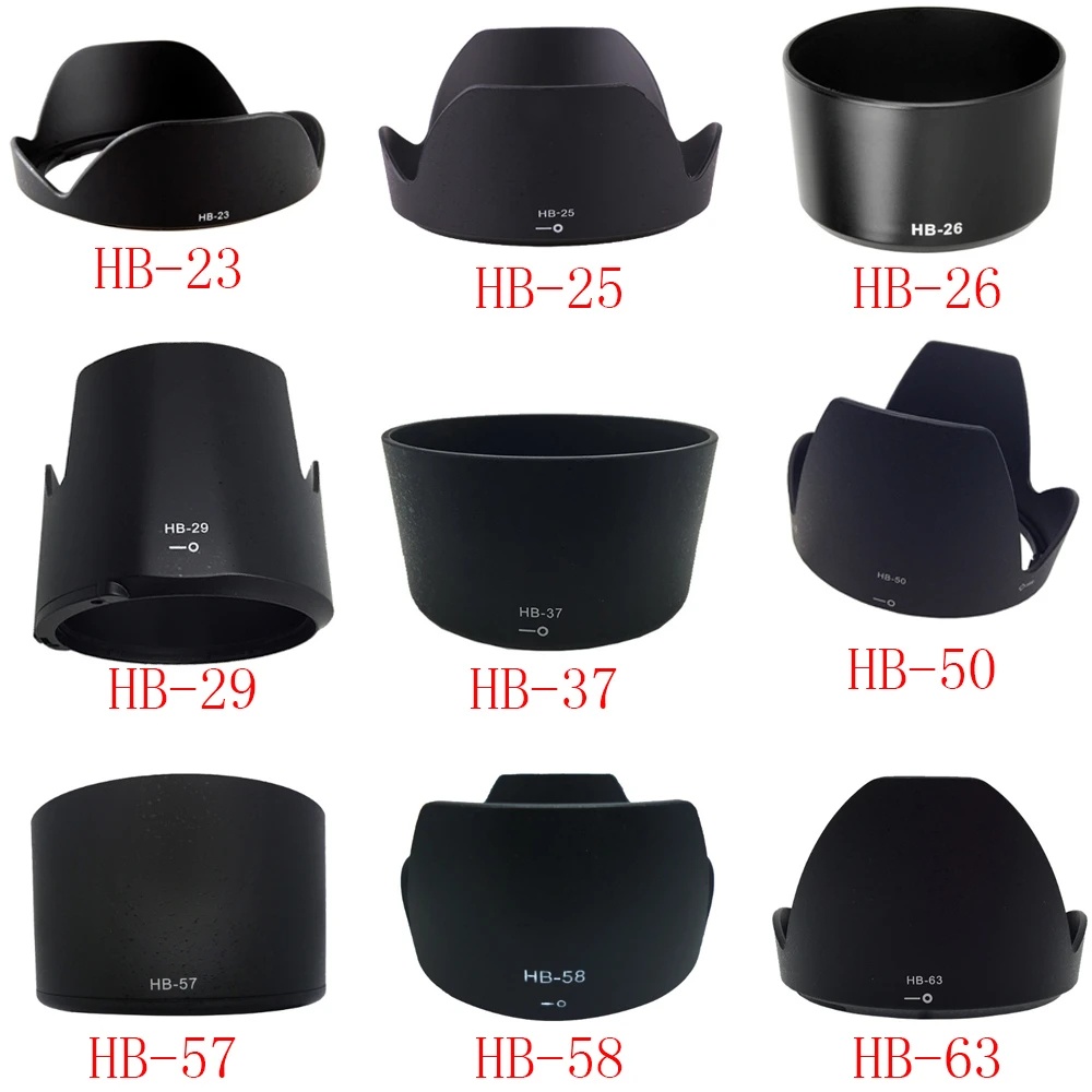 สําหรับเลนส์กล้อง Nikon HB-23 HB-25 HB-26 HB-29 HB-37 HB-50 HB-57 HB-58 HB-63