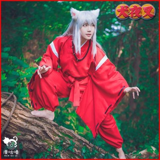 ชุดคอสเพลย์ inuyasha cos samurai under kendo kimono สําหรับผู้ชาย 3.25