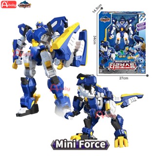 Mini Force หุ่นยนต์ของเล่น ซุปเปอร์ไดโน่ พาวเวอร์ ของแท้ ขนาดเล็ก สําหรับเด็ก