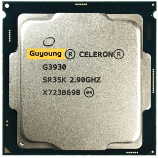 Yzx Celeron G3930 2.9 GHz โปรเซสเซอร์ CPU เกลียวคู่ 2M 51W LGA 1151