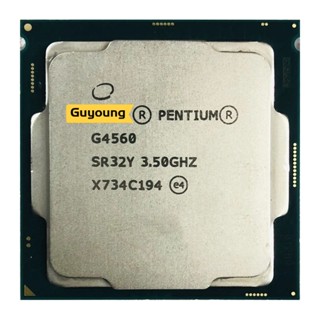 Yzx Pentium G4560 โปรเซสเซอร์ CPU 3MB Cache 3.50GHz LGA 1151 Dual Core สําหรับคอมพิวเตอร์ตั้งโต๊ะ