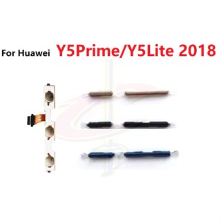 ปุ่มปรับระดับเสียง ปิดริบบิ้น สําหรับ Huawei Y5 Prime lite 2018