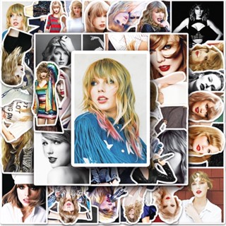 สติกเกอร์ Tylor Swift DIY กันน้ํา แบบสร้างสรรค์ สําหรับติดตกแต่งรถยนต์ จํานวน 50 ชิ้น