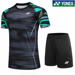 Yonex ใหม่ Lindan Badminton Jersey เสื้อยืดแขนสั้น ระบายอากาศ แห้งเร็ว สําหรับผู้ชาย และผู้หญิง เหมาะกับการเล่นกีฬา เทนนิส 2023