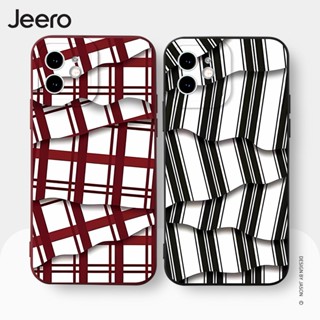 Jeero เคสคู่ เคสไอโฟน คู่รัก กันกระแทกซิลิโคนนุ่มการ์ตูนตลก เคสโทรศัพท์ Compatible for iPhone 15 14 13 12 11 Pro Max SE 2020 X XR XS 8 7 6 6S Plus พลัส HFE2125