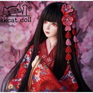 Kkcat bjd วิกผม sd สไตล์โบราณ 1/3 1/4