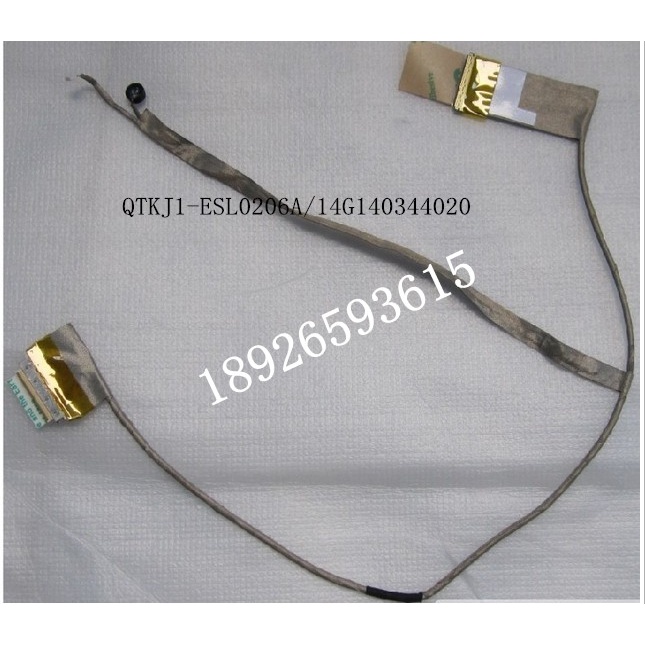 เหมาะสําหรับ ASUS X44L สายหน้าจอ A43E K43E K43SD K43SA K43SJ A43S สาย DD0KJ1LC100