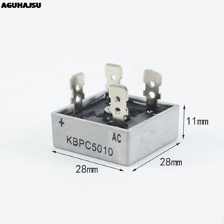 วงจรเรียงกระแสไดโอดสะพาน kbpc5010 50A 1,000V kbpc5010 1 ชิ้น