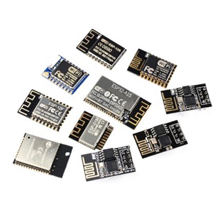 โมดูลรับส่งสัญญาณไร้สาย WIFI Esp8266 ESP-01 ESP-01S ESP-07 ESP-12E ESP-12F ESP-32 ESP-32S 2.4G สําหรับ Arduino