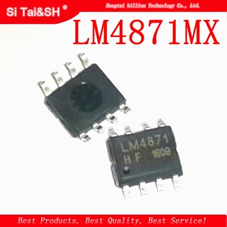 เครื่องขยายเสียง LM4871MX SOP8 LM4871 SOP 4871 SOP-8 3W 20 ชิ้น