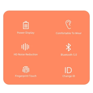 หูฟังไร้สาย Pro 6 TWS Bluetooth 5.0 วิ่งพร้อมไมโครโฟน