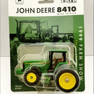 โมเดลรถแทรกเตอร์ ERTL JOHN DEERE 8410 JOHN DEERE ขนาด 1/64 ของเล่นสําหรับเด็ก