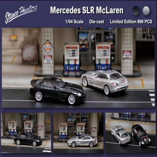 โมเดลรถยนต์จําลอง สองประตู SH 1: 64 Mercedes-Benz SLR Mclaren ของเล่นสําหรับเด็ก