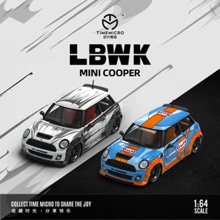 Tm โมเดลรถยนต์ โลหะผสมเงิน 1: 64 BMW Mini Cooper LBWK