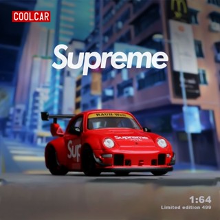 Coolcar 1: 64 Porsche Q Version RWB supreme Limited Edition โมเดลรถยนต์จําลอง ของเล่นสําหรับเด็ก