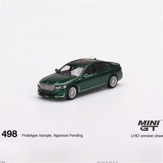 Minigt โมเดลรถยนต์ BMW Alpina Alpina B7 xDrive ขนาด 1:64 498 ของเล่นสําหรับเด็ก