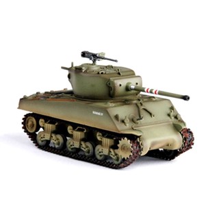 โมเดลรถถังพลาสติก Trumpeter 36262 1/72 World War II American M4A3 Tank 76 Artillery