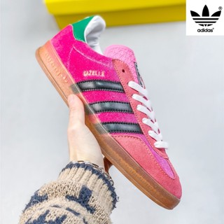 Original Adidas Samba Vegan clover รองเท้าผ้าใบลําลอง ข้อสั้น