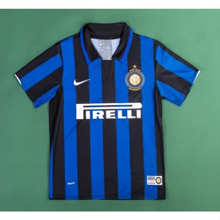 เสื้อกีฬาแขนสั้น ลายทีมชาติฟุตบอล Inter Milano ADRIANO IBRAHIMOVIC J.ZANETTI 07-08 ชุดเหย้า คุณภาพสูง สไตล์เรโทร