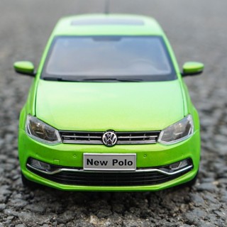 แท้จากโรงงาน โมเดลรถยนต์ 1: 18 Shanghai Volkswagen NEW POLO 2016