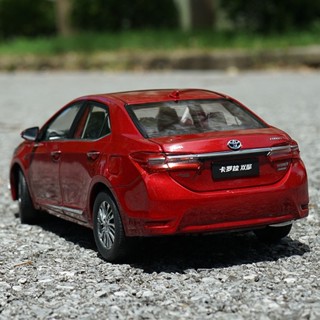 แท้ จากโรงงาน โมเดลรถยนต์ TOYOTA COROLLA 1:18 แบบคู่ อัลลอย