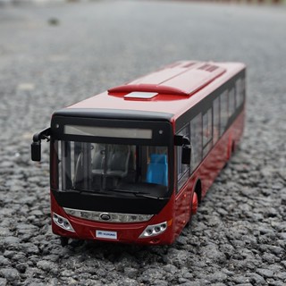 โมเดลรถบัสจําลอง 1: 42 Yutong Bus ZK6128 ของเล่นสําหรับเด็ก