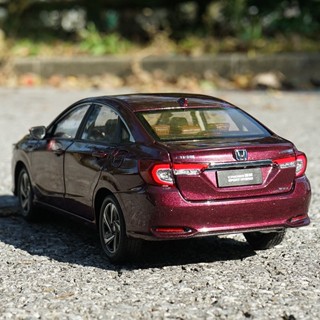 โมเดลรถยนต์ 1: 18 Original Factory Guangauto HONDA New Lingpai HONDA CRIDER 2022