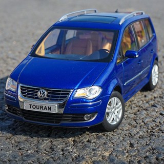 โมเดลรถยนต์จําลอง 1: 18 Shanghai Volkswagen TOURAN 2009 TOURAN ของเล่นสําหรับเด็ก