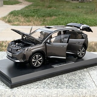 โมเดลรถยนต์จําลอง 1: 18 Original Factory Dongfeng PEUGEOT 4008 ของเล่นสําหรับเด็ก