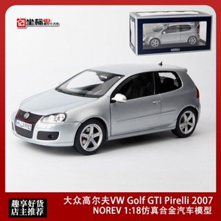 โมเดลรถยนต์ Volkswagen Golf GTi NOREV 1: 18 2007 VW Golf GTi 5th Generation ของเล่นสําหรับเด็ก